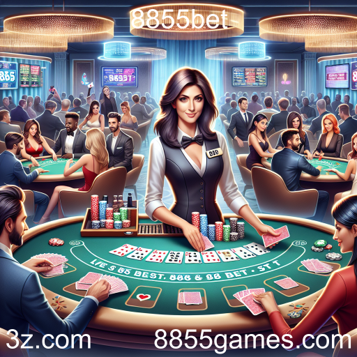 Atrações dos Jogos Ao Vivo no 8855bet