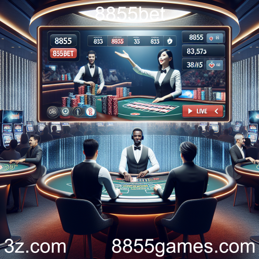 Cassino Ao Vivo: A Experiência Imersiva de Jogo na 8855bet